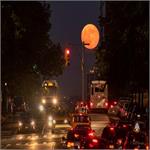 تصویر نجومی روز ناسا: ماه کامل در خیابان 96 شرقی منهتن