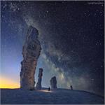 Astronomy Picture of the Day: The Milky Way over the Seven Strong Men Rock Formations