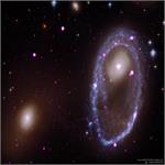 Astronomy Picture of the Day: Cosmic Collision Forges Galactic Ring