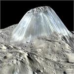Unusual Mountain Ahuna Mons on Asteroid Ceres