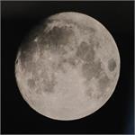 عکس ماه به سبک شیشه کلودیون مرطوب در قرن 21