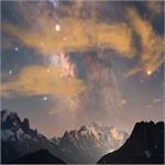Astronomy Picture of the Day: Mont Blanc, Meteor, and Milky Way