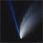 ساختار دم دنباله دار NEOWISE