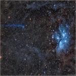 Astronomy Picture of the Day: Blue Comet Meets Blue Stars
