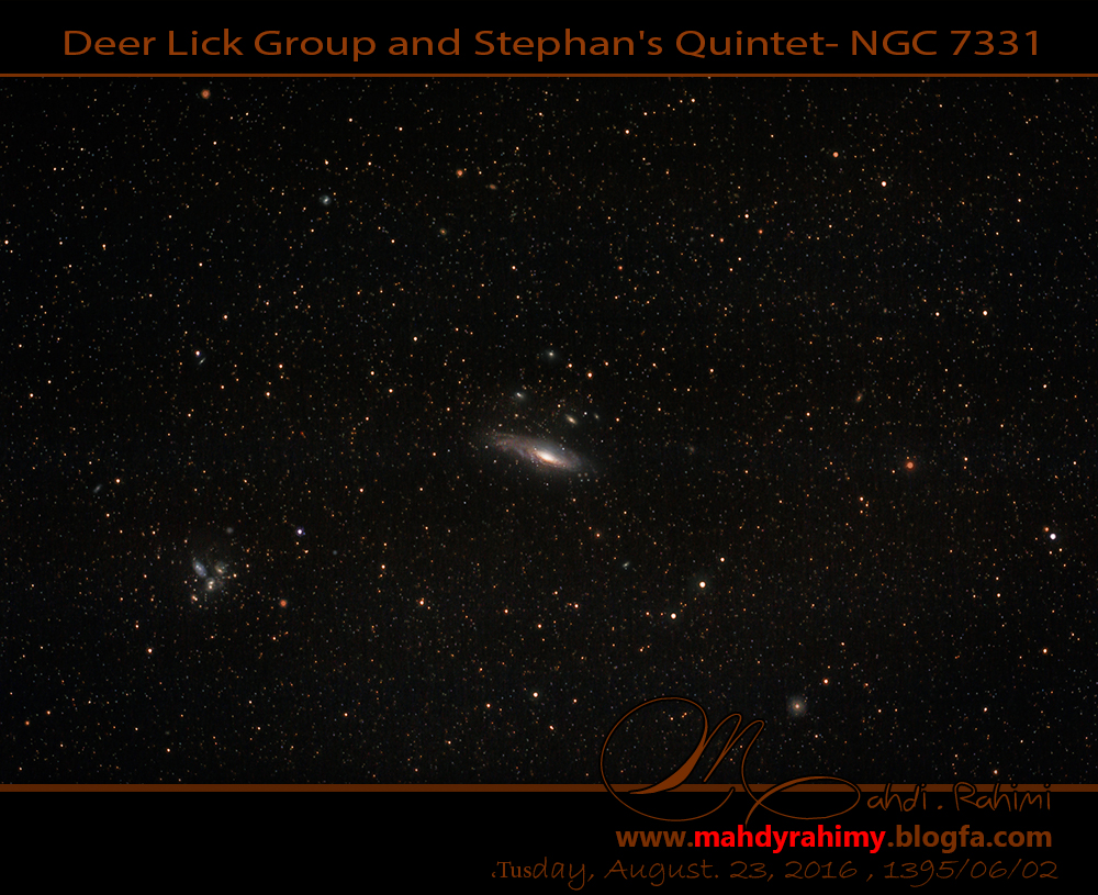 کهکشانهای استفان و آندرومدای کوچک