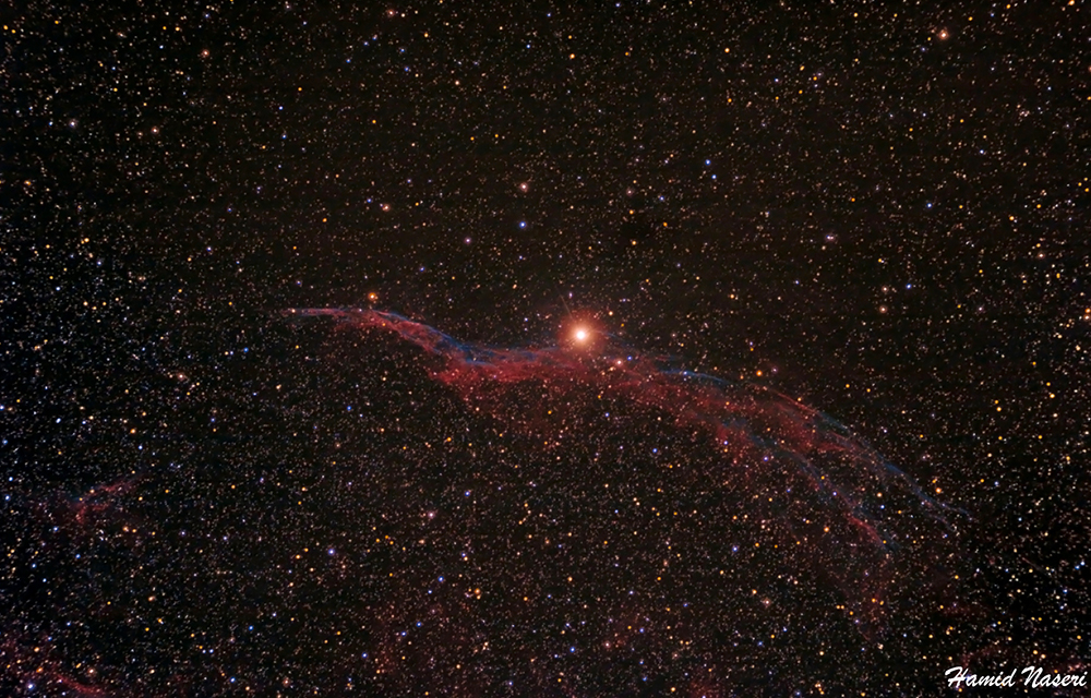 سحابی ویل. Veil Nebula