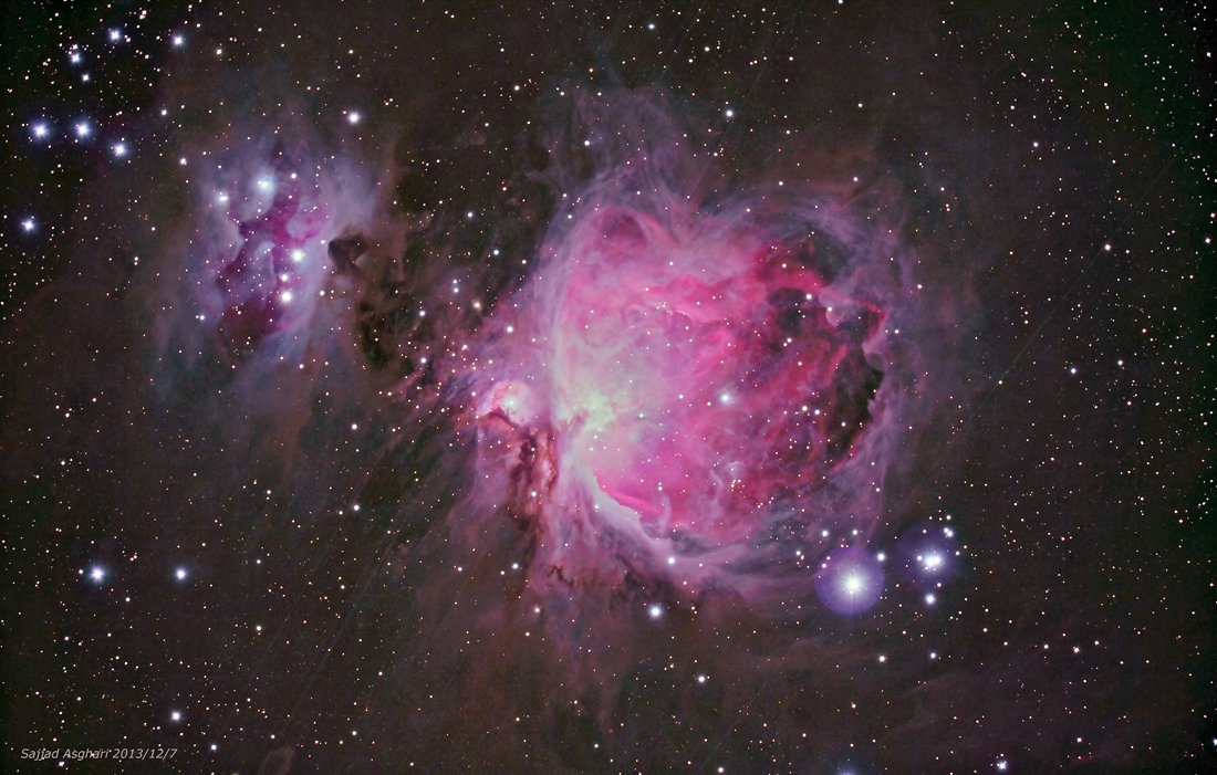 سحابی جبار M42 Nebula