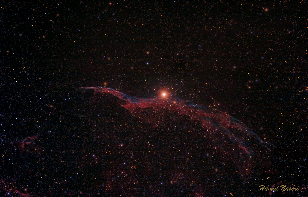 سحابی ویل.  ویرایش جدید Veil Nebula
