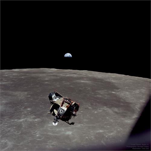 Apollo 11: Earth, Moon, Spaceship