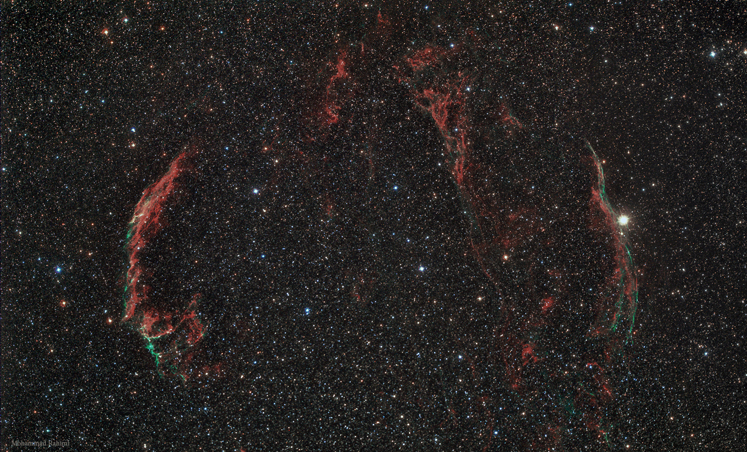 سحابی ویل Veil nebula