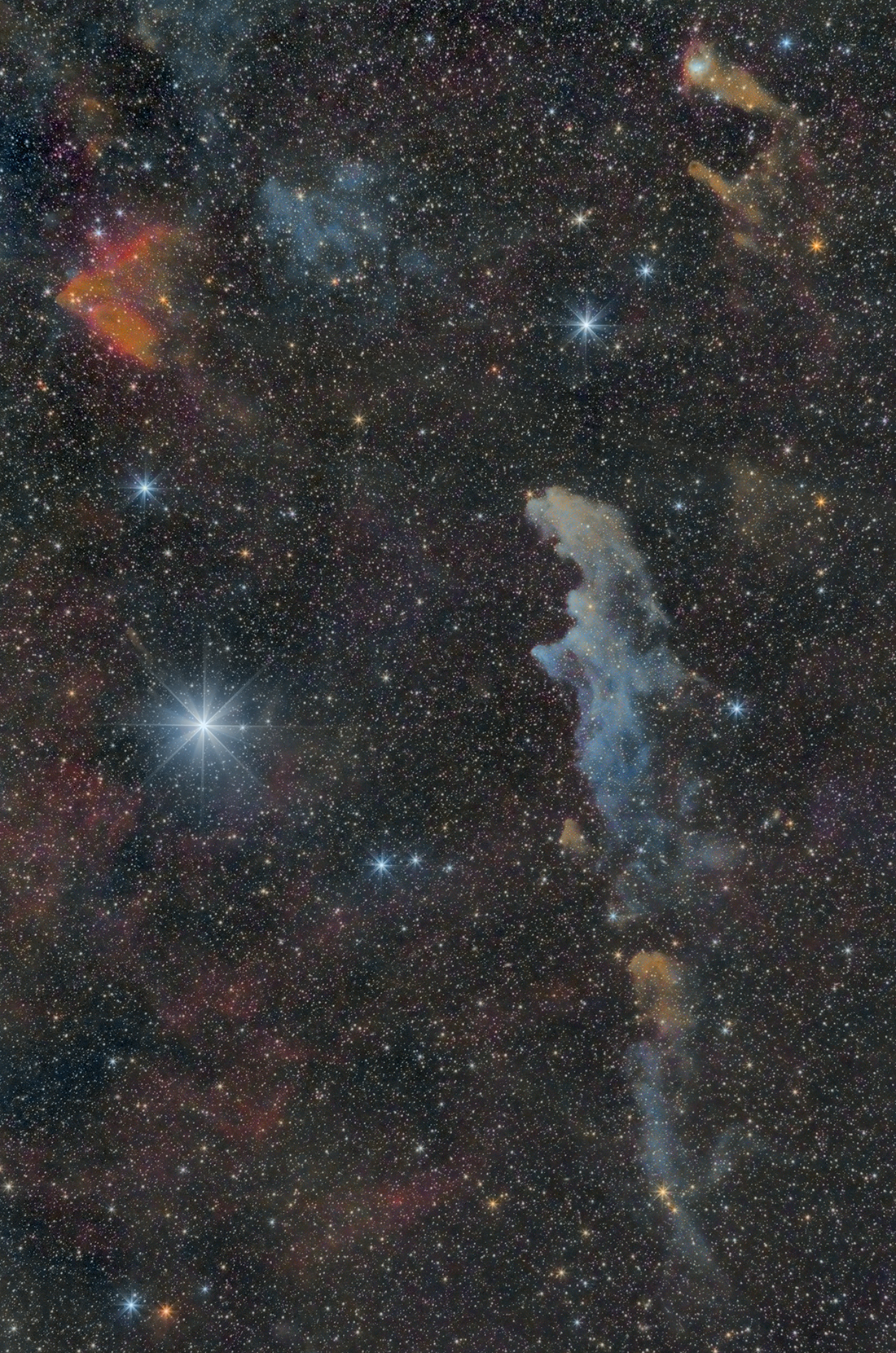 Fantacy's Maze (IC 2118 witch-head nebula)